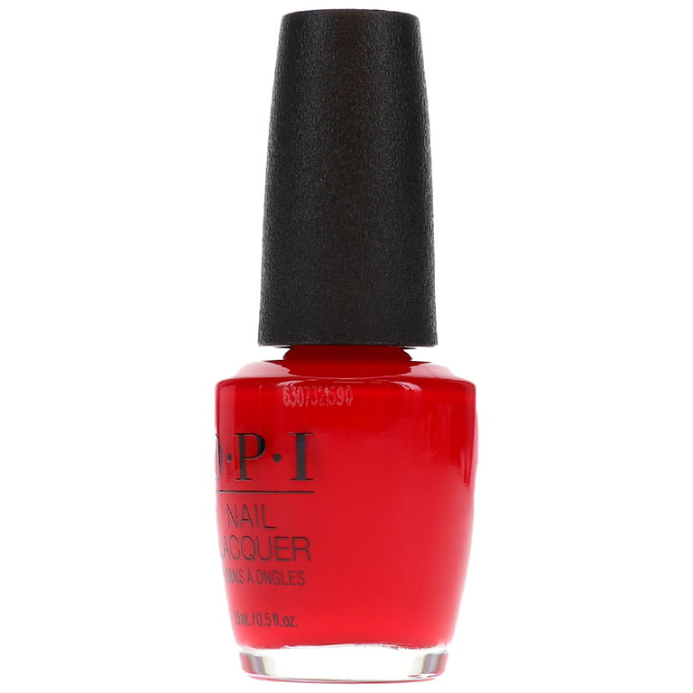 OPI Nail Lacquer, Nln25-Big Apple Red - 0.5 oz bottle