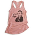 thumbnail image 1 of Let It Gogh Vincent Van Gogh Tank Top, Ladies Racerback Tank Top, Funny Van Gogh Tee, Funny Artist Tank, Desert Pink, Small, 1 of 3