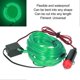 thumbnail image 4 of Bande LED 5 m/16,4 pi pour voiture, éclairage d'ambiance lumineux pour allume-cigare, éclairage d'intérieur de voiture, DC 12 V, vert, 4 of 4