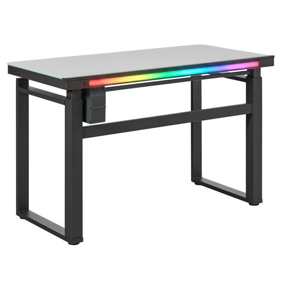 Tresanti Aurora 47” Adjustable Height Desk with LED Lighting