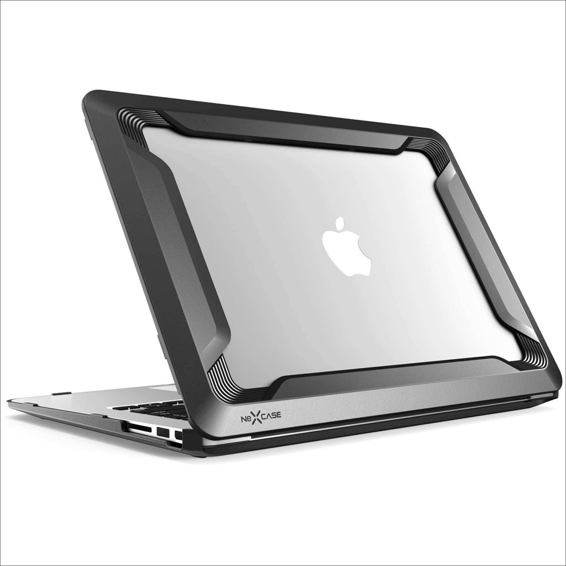 13.3 inch A1932 For MacBook Air 2018 2-Pack . Clear/Black TPU Soft Protector 