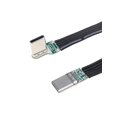 thumbnail image 4 of Flexible Flat Silicone USB C to USB C Cable Left/Right Angled for Camera Phones 60W Fast Charge, 480Mbps Data Transfer, 4 of 11