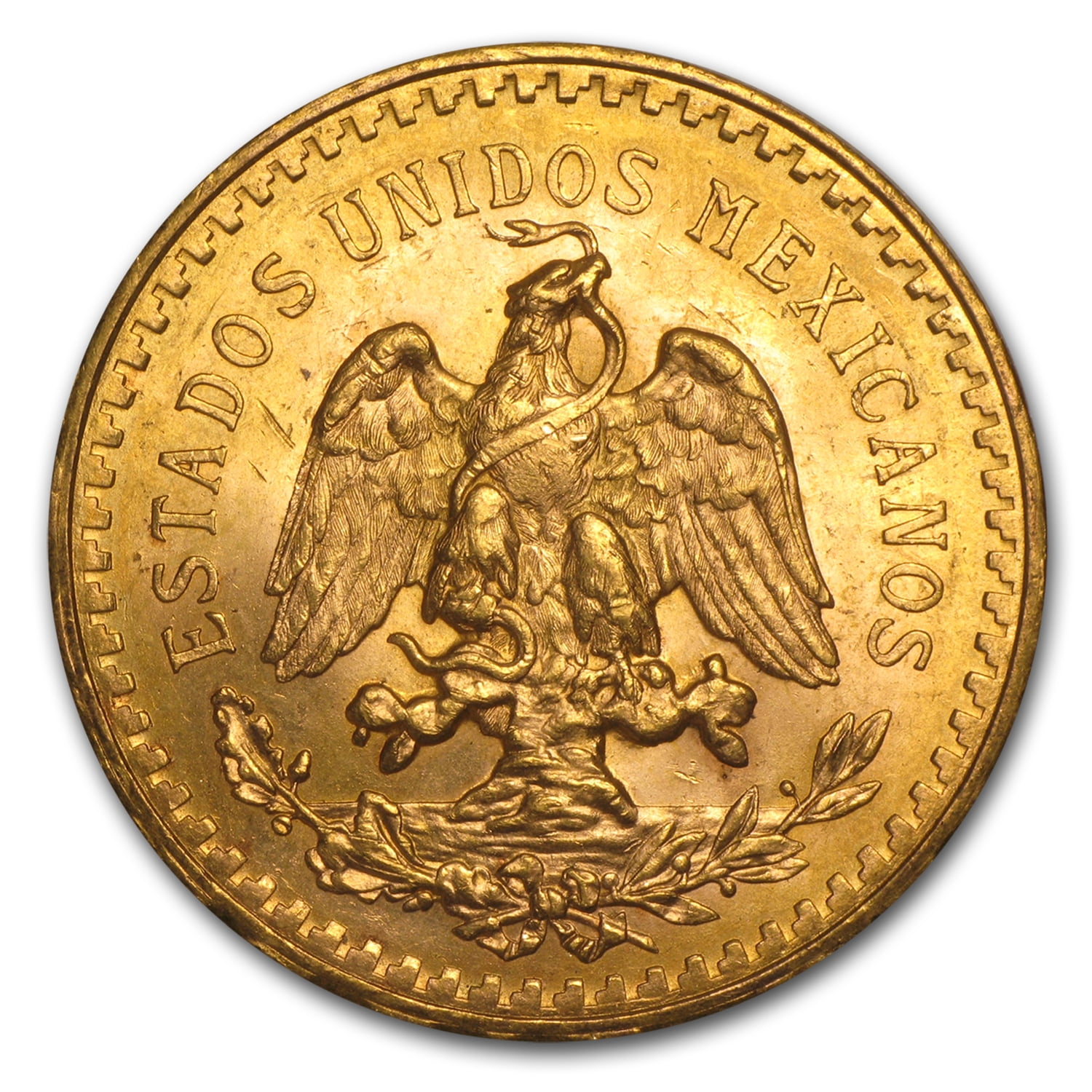 1945 Mexico Gold 50 Pesos BU