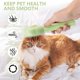 thumbnail image 5 of Sunflower Shaped Cat Brush for Dog (Green), Cat Comb Beauty Brush for Dog Pet Brush, Pet Brush Tool with Cleaning Button, for Removing loose undercoat and matted hair, 5 of 5