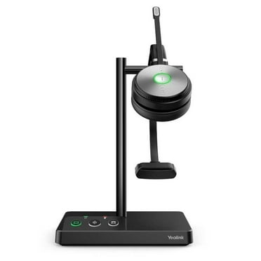 Yealink WH62 Dual Stereo USB 2.0  Wired/Wireless DECT 524.9 ft Range Headset