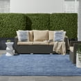 thumbnail image 6 of Nourison Essentials Indoor/Outdoor Navy Blue 9' x SQUARE Area Rug, (9 Square), 6 of 11