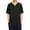 Black, variant on toraway Summer Clothes Pocket Protector for Men Shirt with Badge Vintage Tshirt Linen Cotton Style Fashion Men's Large Loose Short Sleeve Thin Top XXXXXL