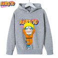 thumbnail image 1 of Fashion Unisex Naruto Print Hoodies Children Boys Long Sleeves Sweatshirt Baby Kids Tops Girls Clothes 4-14 Years Streetwear140 Gao Jinjia LED, 1 of 2