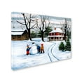 thumbnail image 2 of Trademark Fine Art 'Winter Fun' Canvas Art by Arie Reinhardt Taylor, 2 of 3