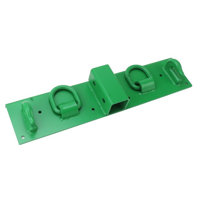 Perno en ganchos de remolque, ganchos de tractor de acero anti Óxido con receptor y 2 d de grillete de anillo para camiones de cubos de tractores