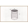 thumbnail image 5 of Modern Chrome Coffee Table & End Table Set, Tinted Glass Top, Space-Saving & Easy-Clean for Living Room, 5 of 16