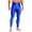Royal Blue, variant on Men's Compression Pants Shiny Oil High Waisted Yoga Workout Leggings Gym Fitness Training Tights Royal Blue M