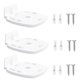 thumbnail image 1 of Wall Mount Bracket Holder Stand for Linksys Velop Dual-Band WiFi Router Protective Holder Bracket Stand,White(3 Packs), 1 of 5