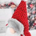 thumbnail image 5 of Elfo navideño, adornos de muñecas con sombrero rojo sueco, figurita de elfo nórdico de Papá Noel navideño, decoración navideña para el hogar, 2 uds. Fason WLJ-3586, 5 of 5
