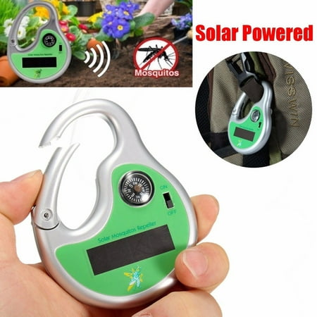 Portable Solar Powered Sonic Mosquito Insect Repeller with (Best Solar Powered Mosquito Repellent)