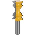 thumbnail image 1 of Half-round concave profile router bit for wood, 1/2'', 1 of 5