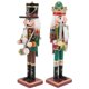 thumbnail image 1 of 2pcs Nutcracker Desktop Decoration Xmas Nutcracker Pendant Nutcracker Wood Crafts, 1 of 2