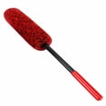 thumbnail image 4 of MYG Red Brush Car Wheel Wash Tire Soft Bristle Tyre Rim Detail Cleaning Tool Set, 4 of 9