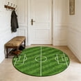 thumbnail image 3 of Cheapark 2026 World Cup Soccer Area Rug Sports Floor Mat 23.6 Inch Game Day Bedroom Entryway Hallway Dorm Home Watch Party Decor, 3 of 6