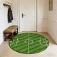 thumbnail image 4 of Football Shaped Floor Mat Super Soft Cozy Mat For Bedroom Porch Hallway Dorm Home Decoration, 4 of 6