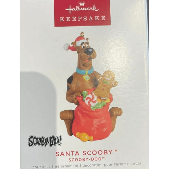 Hallmark Keepsake Christmas Ornament 2022, Scooby-Doo Santa