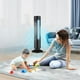 thumbnail image 4 of Liquidación de aires acondicionados portátiles LWZWM, ventilador portátil con 2 velocidades, aire acondicionado portátil, pequeños acondicionadores de aire, mini ventilador de aire frío para, 4 of 8