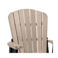 thumbnail image 5 of HomeStock Fan Back Glider in Weatherwood - Comforting Outdoor Seating Crafted from Recycled Materials, Ideal for Relaxation in Any Environment, 5 of 7