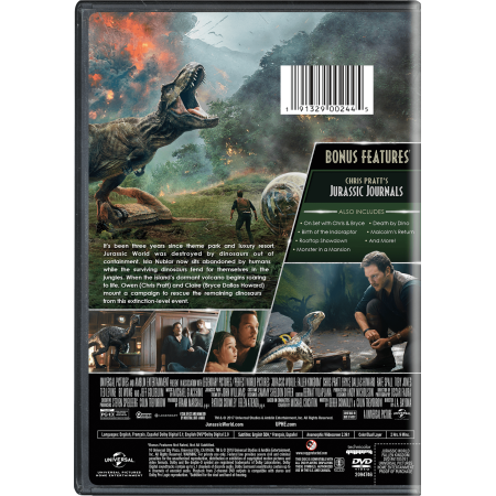 Pre-Owned Jurassic World: Fallen Kingdom (Dvd) (Good)