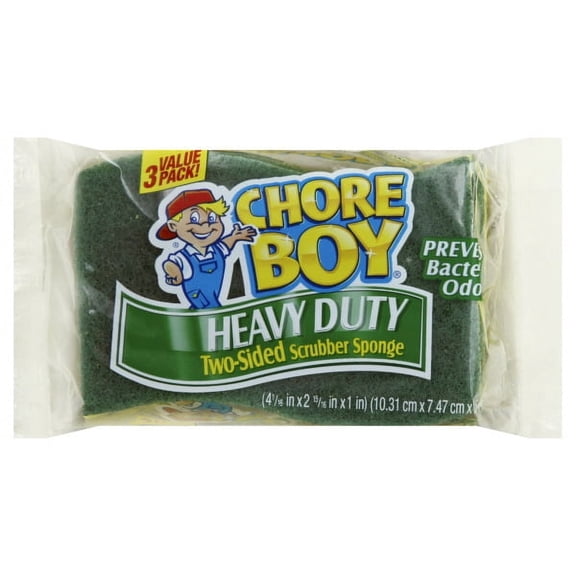 Spic And Span Chore Boy Heavy Duty Scrubbing  Sponge - 3 Ea