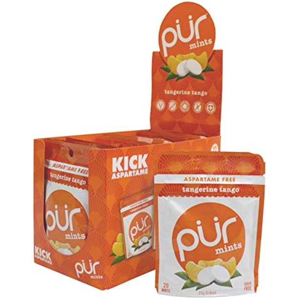 Pur Mints Sugar Free Mints With Xylitol, Aspartame Free + Gluten Free + Vegan & Keto Friendly