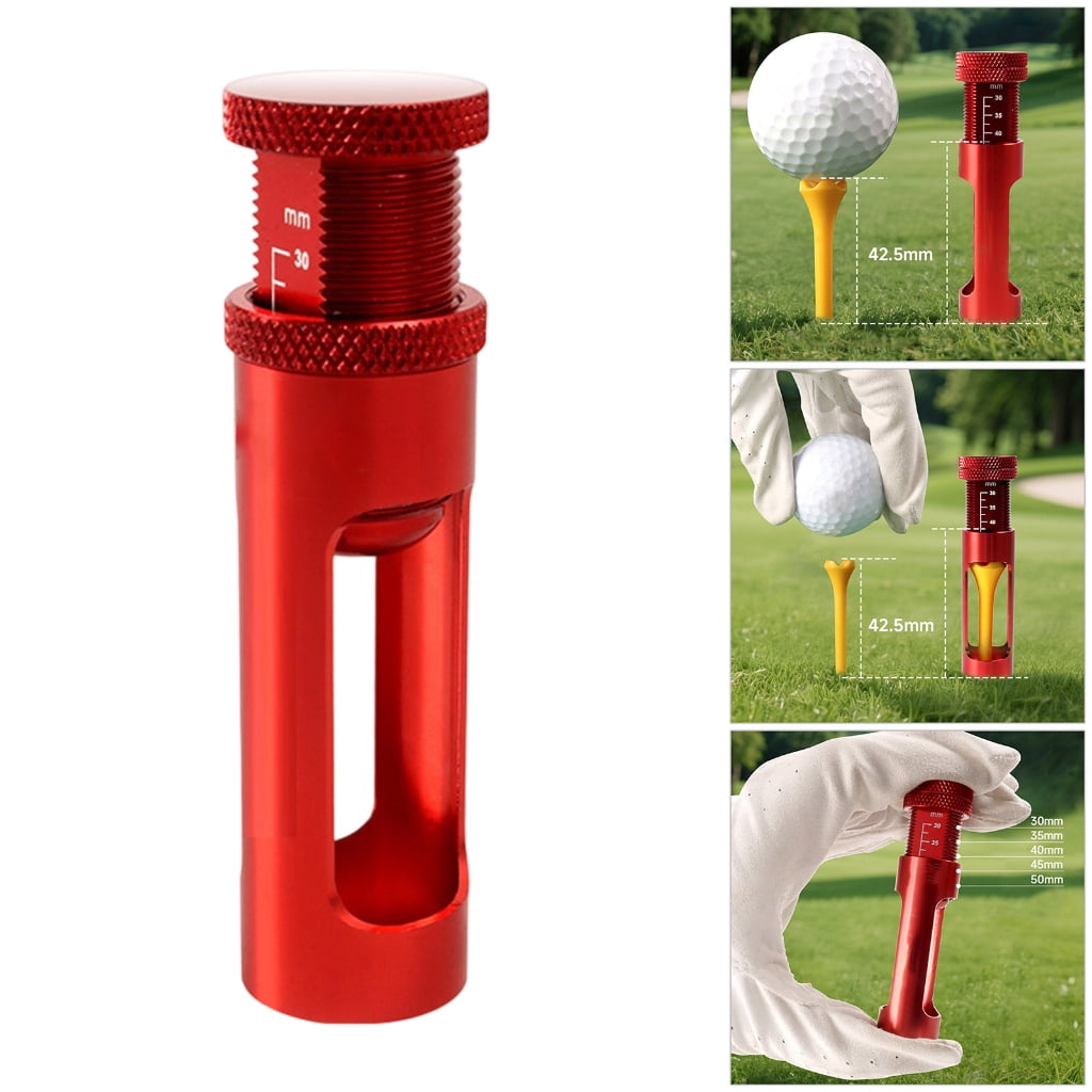 WINDLAND Adjustable Golf Tees Height Tool Precisions Tees Height Setter Easy to Use
