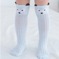 thumbnail image 4 of MEZZALL Baby Girls Knee High Socks Soft Breathable Summer Long Socks For Toddler Comfortable Everyday Wear Children 0-3 Cozy Cartoon Clothing, 4 of 7