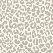 Peel and Stick Tan Animal Print Removable Wallpaper 0513-2ft x 4ft (61x122cm)