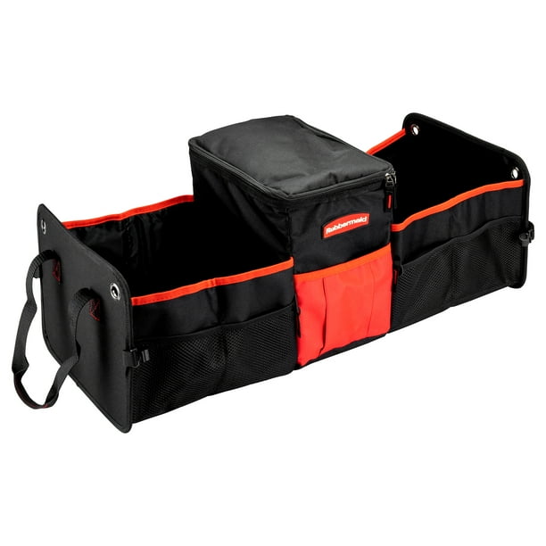 Rubbermaid Automotive 332120 Portable Insulated Cooler and Organizer Tote Bag Leakproof Cargo