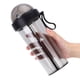 thumbnail image 4 of Botella de agua profesional de gran capacidad para parejas vaso de pajita doble botella para beber a prueba de fugas deportes al aire libre piezas para estudiantes FLhrweasw Nuevo, 4 of 9