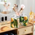 thumbnail image 7 of Ckdifva Lemons White Flower Storage Jar with Lid Acrylic Organization Storage Containers Set of 4, 7 of 7