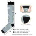 thumbnail image 3 of FORMRS Womens Knee High Socks Casual Long Thick Travel Daily Wear, 1 Pair, Simple Sheep Pattern, 3 of 6
