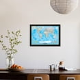 thumbnail image 5 of Spanish Classic World Map, Framed Art Print Wall Art by National Geographic Maps Sold by Art.Com, 5 of 5