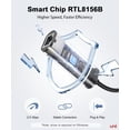 thumbnail image 3 of Adaptador USB-C a Ethernet uni de 2,5 Gbps para MacBook Pro/Air, 3 of 6