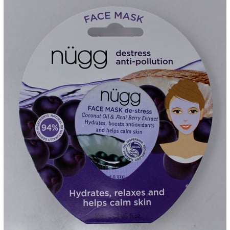 Nugg destress anti -pollution Face Mask with Coconut & Acai Berry