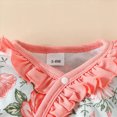 thumbnail image 6 of HCNTES Baby Sleepers Girl Footless Infant Long Sleeve Floral Prints Pullover Newborn Jumpsuit Clothes Loungewear Pjs Onesie Pajamas Romper Outfits, 6 of 6