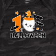 thumbnail image 4 of Inktastic 1st Halloween with Ghost and Bats Boys or Girls Baby Bodysuit, 4 of 5