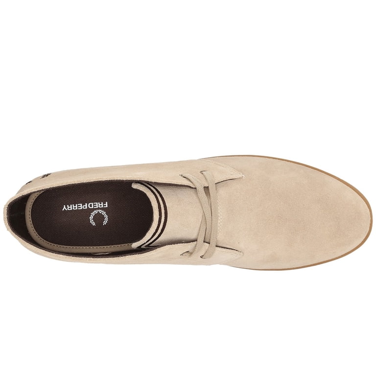 Fred Perry Byron Mid Felt Suede Chukka Boots Mens Size 12 Anchor Grey-NEW Fred Perry Men Byron Mid Suede Chukka Boot - Walmart.com main image 4