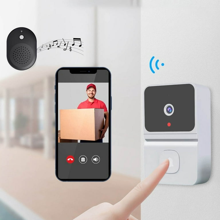 TD® Smart WiFi sonnette vidéo sans fil villa sonnette vidéo écran