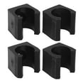 thumbnail image 2 of 20pcs Pool Stick Clips Durable Pool Cue Rack Light Weight Black Billiards Cue Locating Clip Holder for Home Club, 2 of 14
