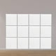 thumbnail image 3 of 12 paneles acústicos insonorizados para pared, decoración de pared, decorativos y únicos. blanco pegajoso, 3 of 9