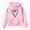 1#Pink136, variant on Big Girls Oversize Hoodie Sweatshirts My Lifeguard Walks on Water Letter Printed Hoody Pullover Top Soft Basic Sweatshirt