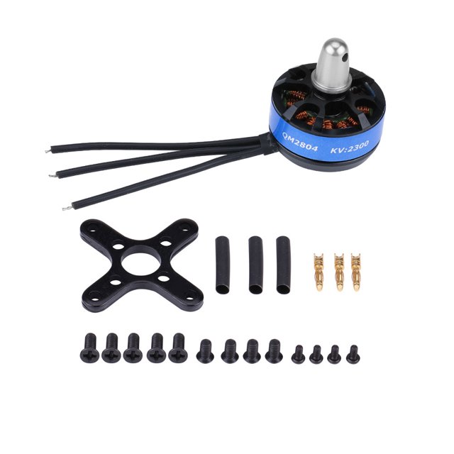 Motor sin escobillas de carreras de alta velocidad de 2300 KV, CCW, ideal para entusiastas de los drones para cuadricópteros FPV de 250 a 280
