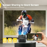 [Auto Focus] Magcubic HY450C 900ANSI Brightness Projector 8K 1080P Native Ultra Short Throw WiFi6 BT5.4 Auto Offset Home Theater Voice Control Smart Portable Projector HY450C