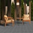 thumbnail image 5 of Ktaxon  Deck Tiles - Waterproof Flooring for Outdoor Porch, Poolside, Balcony, Slip-Resistant ,Gray PVC, 5 of 6